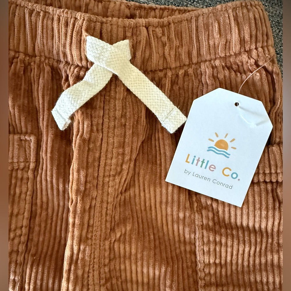 NWT- Tan Corduroy Kids Pants - Little Co. by Lauren Conrad- 24mo
